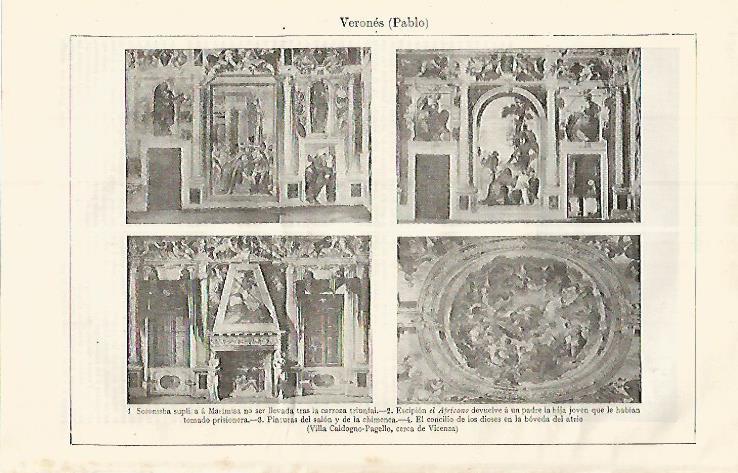 LAMINA ESPASA 17595: Villa Caldogno-Pagello por Il Veronese