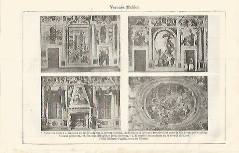 LAMINA ESPASA 17595: Villa Caldogno-Pagello por Il Veronese