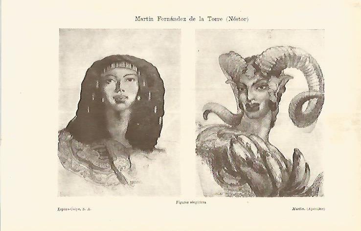 LAMINA ESPASA 17610: Figuras alegricaspor N. Martin Fernandez de la Torre
