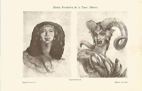 LAMINA ESPASA 17610: Figuras alegricaspor N. Martin Fernandez de la Torre