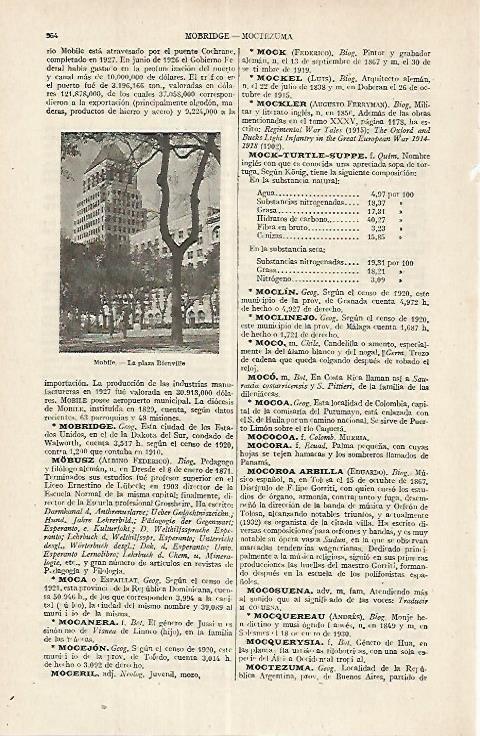 LAMINA ESPASA 17639: Plaza Bienville en Mobile