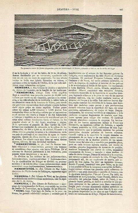 LAMINA ESPASA 17691: La primera nave de Nemi