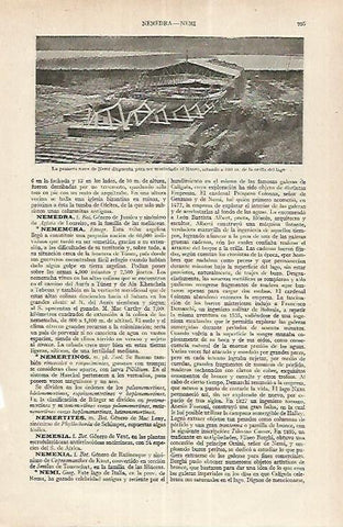 LAMINA ESPASA 17691: La primera nave de Nemi