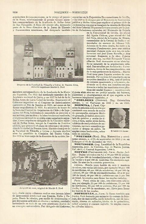 LAMINA ESPASA 17700: Proyectos de Martin S.Noel