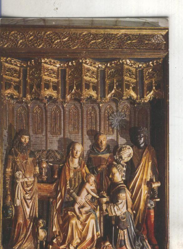 Postal 4851 : Adoracion de los Reyes Magos en Covarrubias (Burgos)