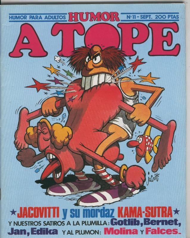 Humor a tope numero 11: Jacovitti y su Kamasutra