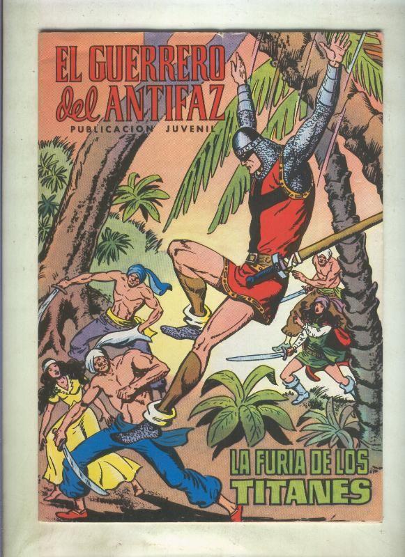 El Guerrero del Antifaz color numero 052: La furia de los titanes (numerado 1 en trasera)