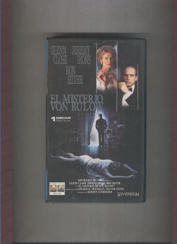 Video VHS: El misterio von Bulow con Glenn Close y Jeremy Irons