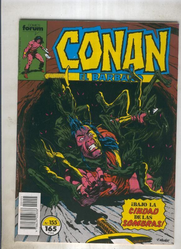 Conan el Barbaro primera edicion numero 155 (numerado 2 en trasera)
