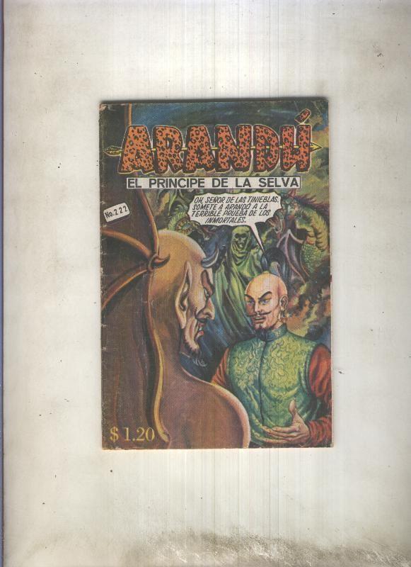 Arandu el principe de la selva, numero 222