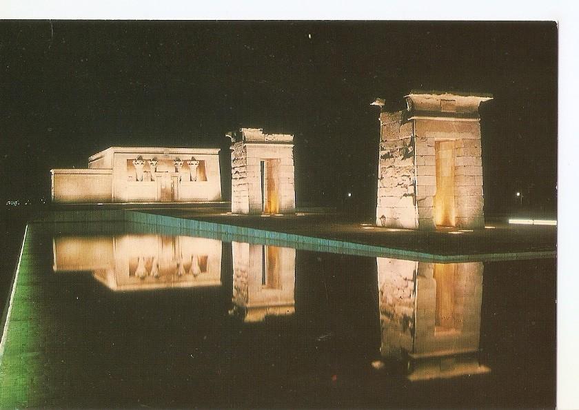 Postal 034360 : Madrid. Parque de la Montaña. Templo Egipcio de Nebot