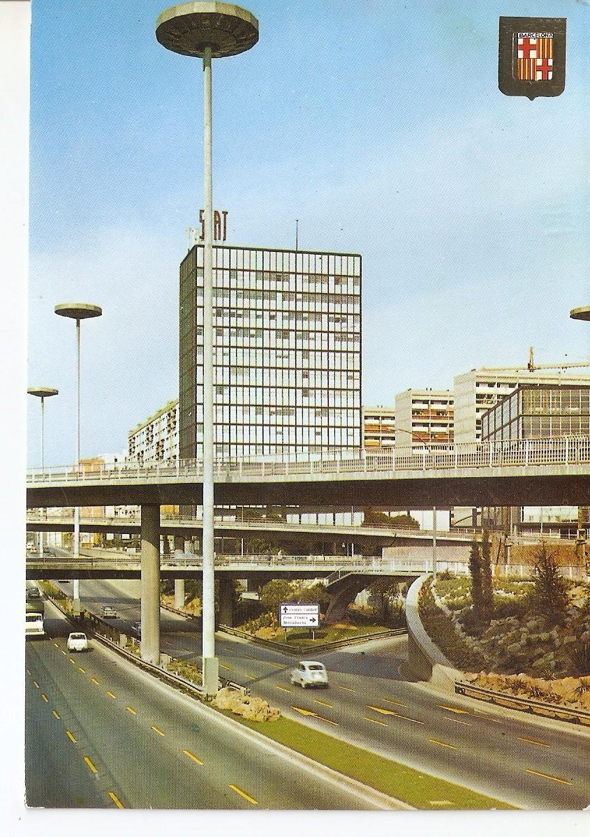 Postal 037821 : Barcelona. Plaza Ildefonso Cerda