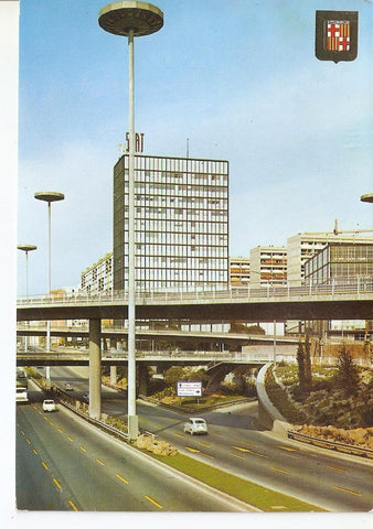 Postal 037821 : Barcelona. Plaza Ildefonso Cerda