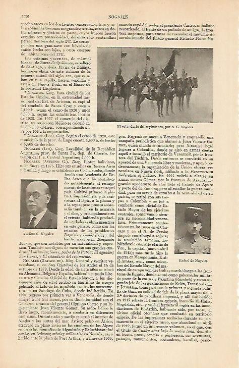 LAMINA ESPASA 4965: El estandarte del regimiento por Nogales