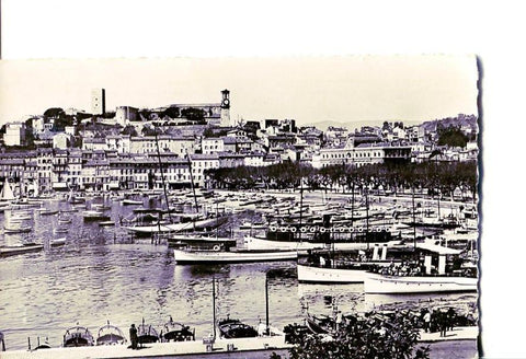 Postal 016538: CANNES - Le port et le Suquer