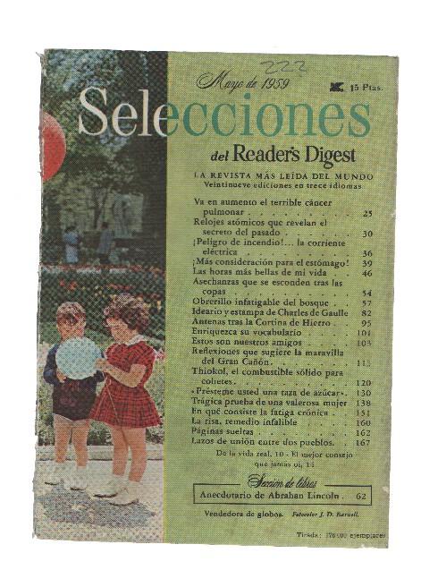 Selecciones del Readers Digest numero 222
