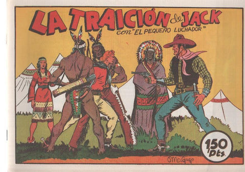 Facsimil: El Pequeño Luchador numero 002: La traicion de Jack