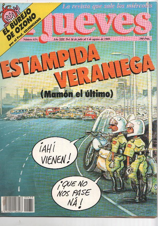 EL JUEVES numero 0635 - ESTAMPIDA VERANIEGA