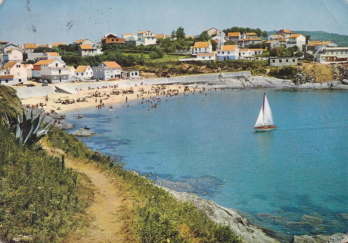 Postal 61972 : Portonovo (Pontevedra). Playa de Caneliñas