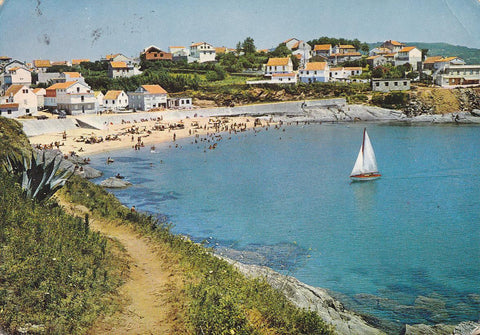 Postal 61972 : Portonovo (Pontevedra). Playa de Caneliñas
