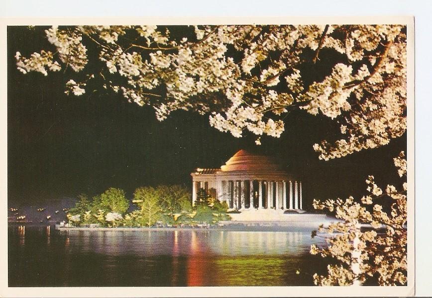 Postal 036798 : The Jefferson Memorial