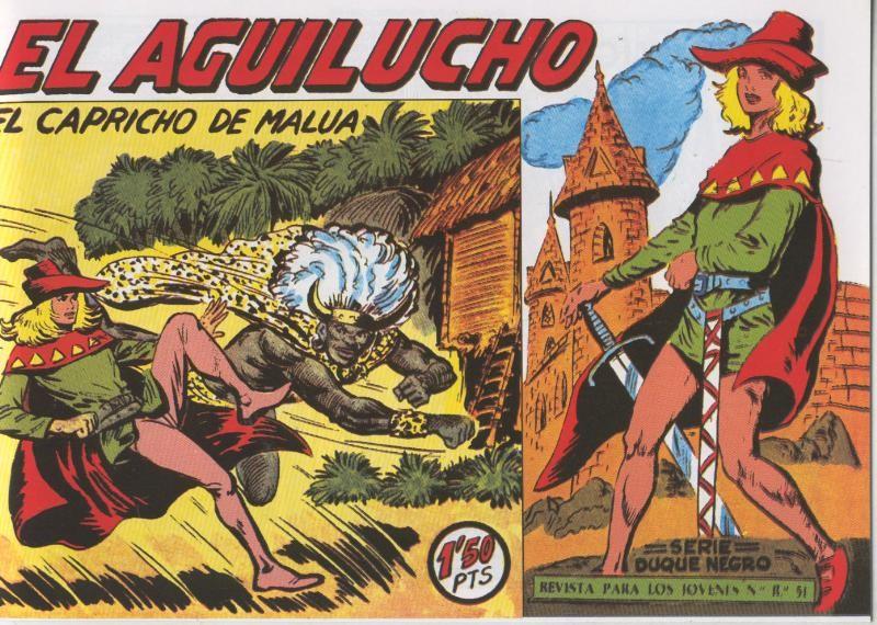 El Aguilucho, facsimil numero 55: El capricho de Malua