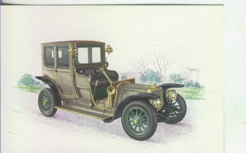 Postal 000011: Coche Panhar & Levassor 1912
