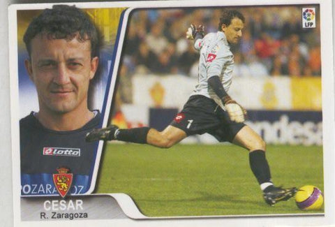 Cromo Liga 2007-2008: R.Zaragoza. numero 093: Cesar