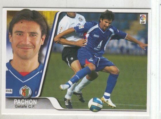 Cromo Liga 2007-2008: Getafe C.F. numero 160: Pachon 