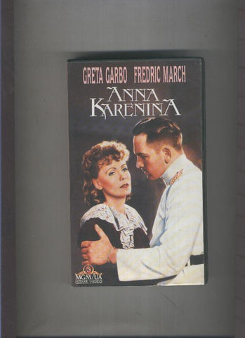 Video VHS: Greta Garbo-Fredric March: Anna Karenina