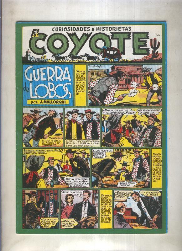 El Coyote facsimil numero 011: Guerra de lobos (numerado 1 en trasera)