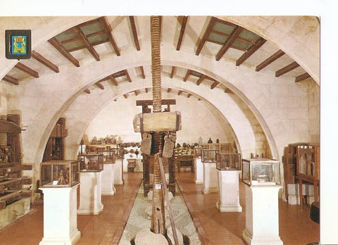 Postal 037242 : Vilafranca del Penedes (Barcelona). Museo del Vino Sala de Prensas