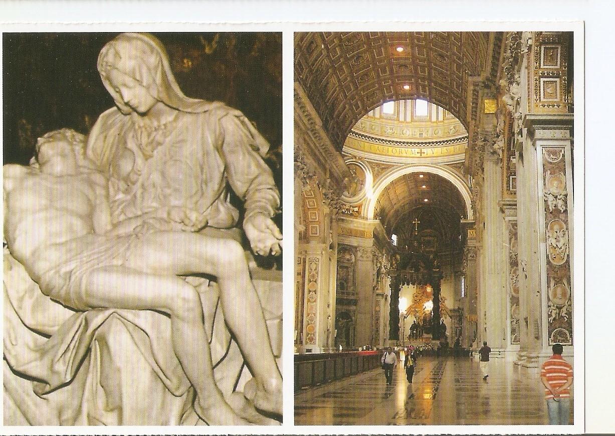 Postal 038529 : Roma. La Piedad Michelangel