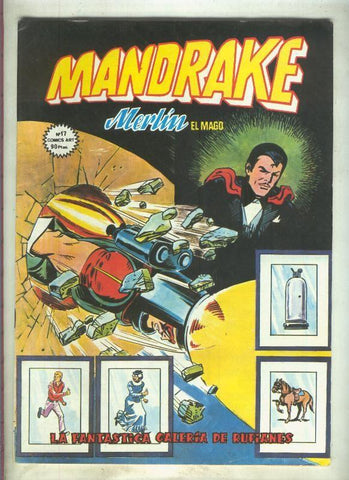 Mandrake el mago numero 17 (numerado 1 en trasera)