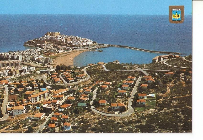 Postal 042877 : Peñiscola (Castellon). Vista aerea