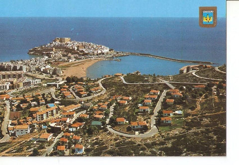 Postal 042877 : Peñiscola (Castellon). Vista aerea