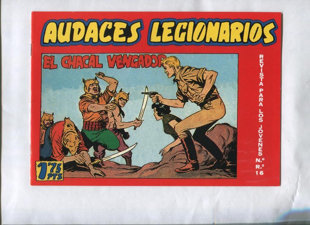 Facsimil: Audaces Legionarios numero 12: El chacal vengador