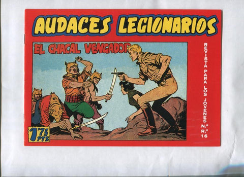 Facsimil: Audaces Legionarios numero 12: El chacal vengador