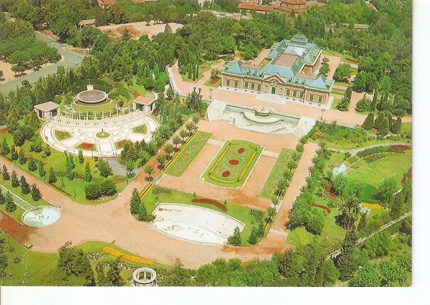 Postal 045545 : Barcelona. Palacio y Jardines de Pedralbes