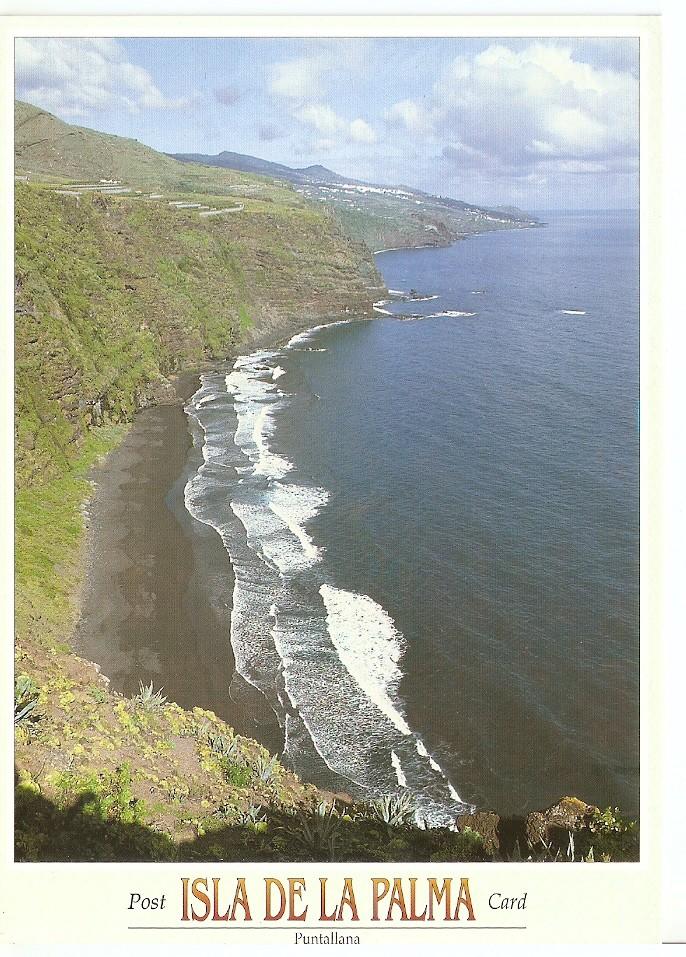 Postal 046802 : Isla de la Palma - Puntallana. Playa de Nogales
