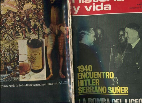 Historia y Vida numero 063 (numerado 3 en interior, suelto del lomo interior)