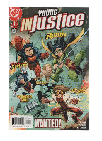 YOUNG JUSTICE, Volume 1, Numero 18: Revolting Developments (DC Comics)