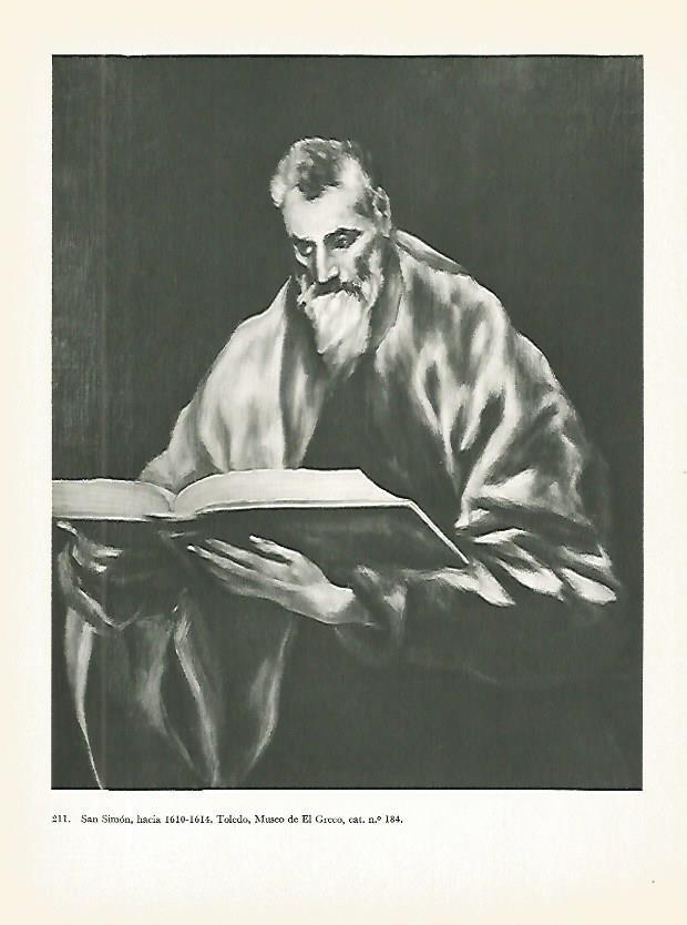 LAMINA 2050: EL GRECO. San Simon