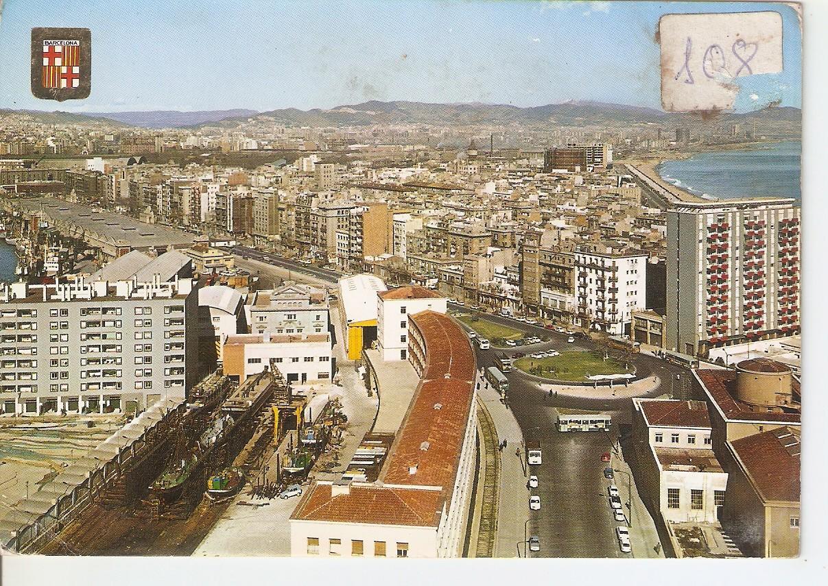 Postal 037949 : Barcelona. Detalle  