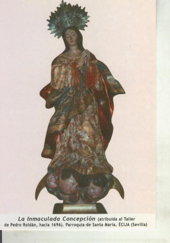 Postal 011701: Virgen Ntra Sra la Inmaculada Concepcion, Ecija,  Sevilla