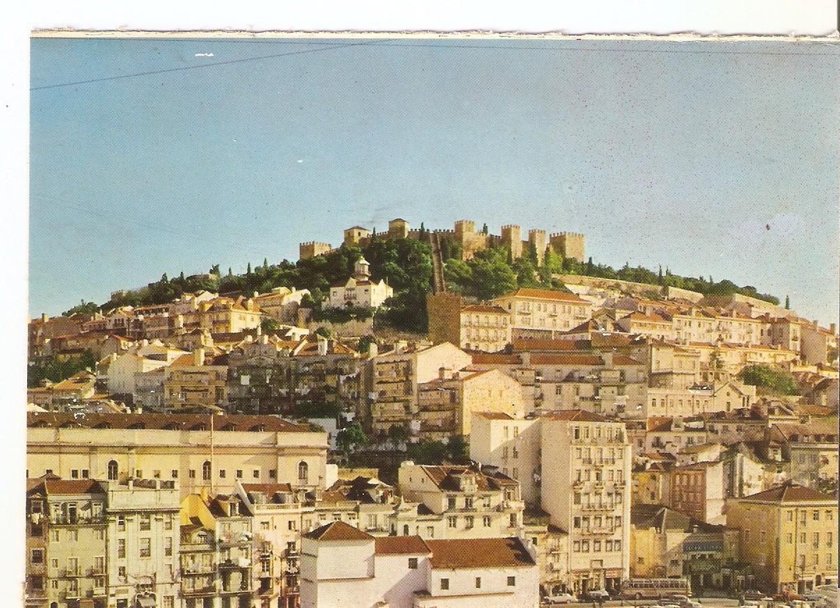 Postal 038350 : Lisboa - Portugal. Saint George Castle
