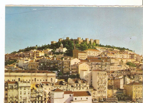 Postal 038350 : Lisboa - Portugal. Saint George Castle