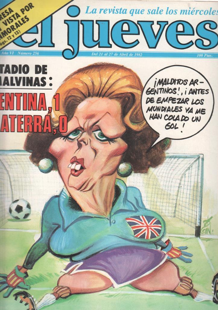 EL JUEVES revista semanal numero 0256 - ESTADIO DE LAS MALVINAS