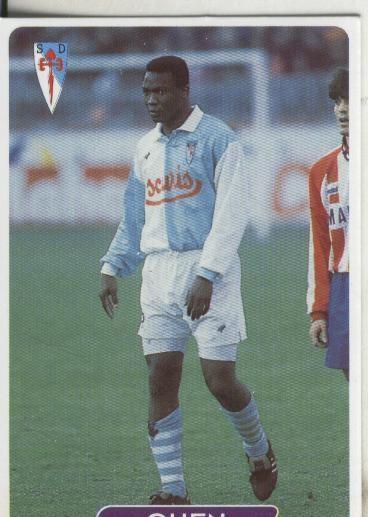 Cromos: Las fichas de la liga 95/96-Compostela: Ohen