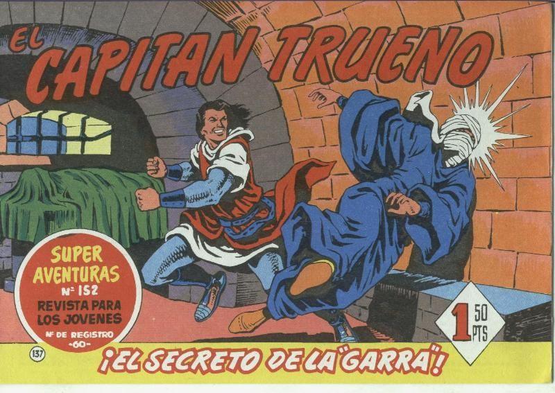 El Capitan Trueno facsimil numero 137: El secreto de la Garra